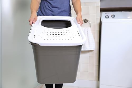Extra large enclosed cat litter box with hinged lid — photo 5