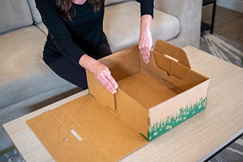 Biodegradable recyclable disposable litter boxes — photo 5
