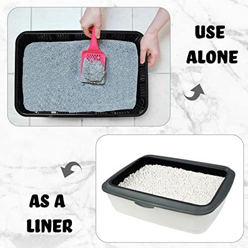 Black Disposable Litter Boxes 30 Pack — photo 5