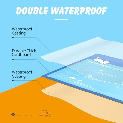 Disposable waterproof cardboard cat litter boxes — photo 3