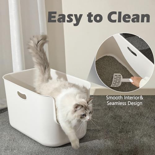 Extra large anti splash multi cat box — photo 4