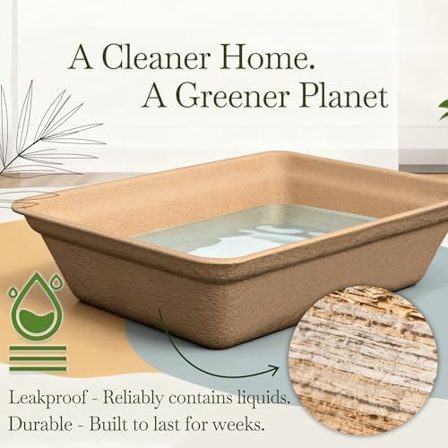 Bulk pack disposable cat litter pans — photo 3